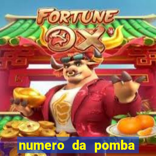 numero da pomba jogo do bicho